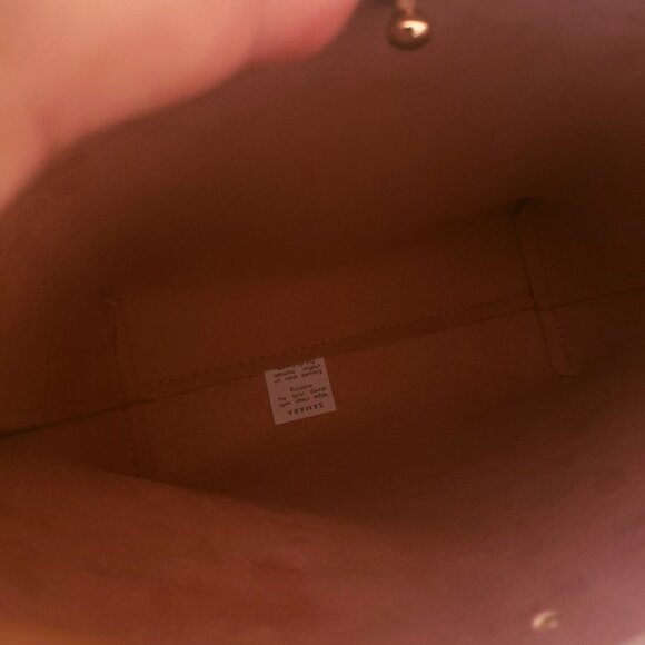 Samara Anthropologie Vegan Leather Pink Small Crossbody Shoulder Bag - Picture 13 of 15